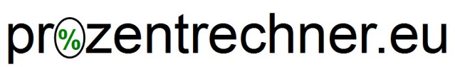 Logo: Prozentrechner mit Praxisbezug